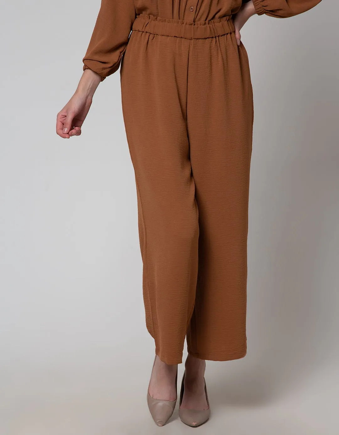 Annisa Paper Bag Coordinate Celana Panjang Wanita