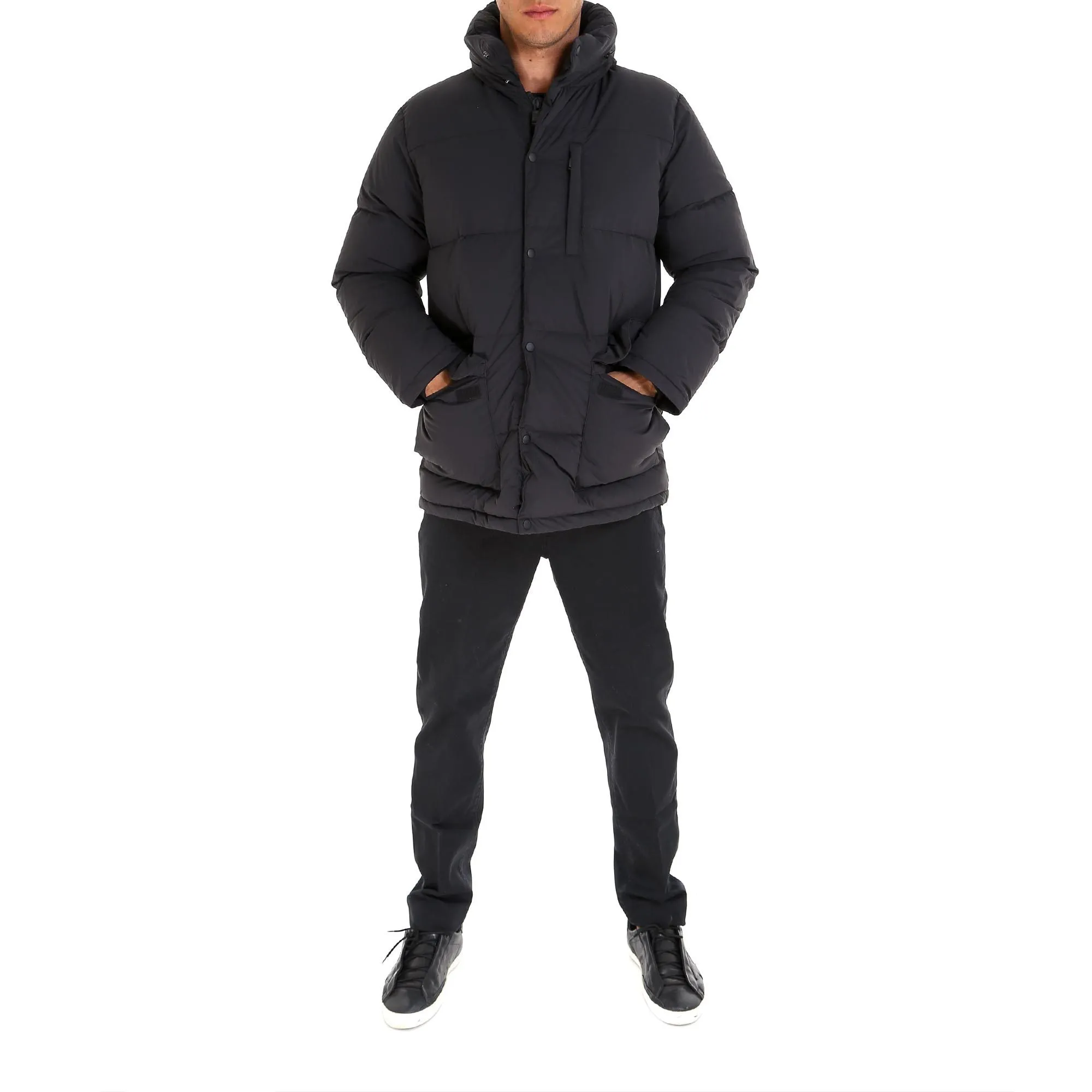 Aspesi Padded Button Puffer Jacket