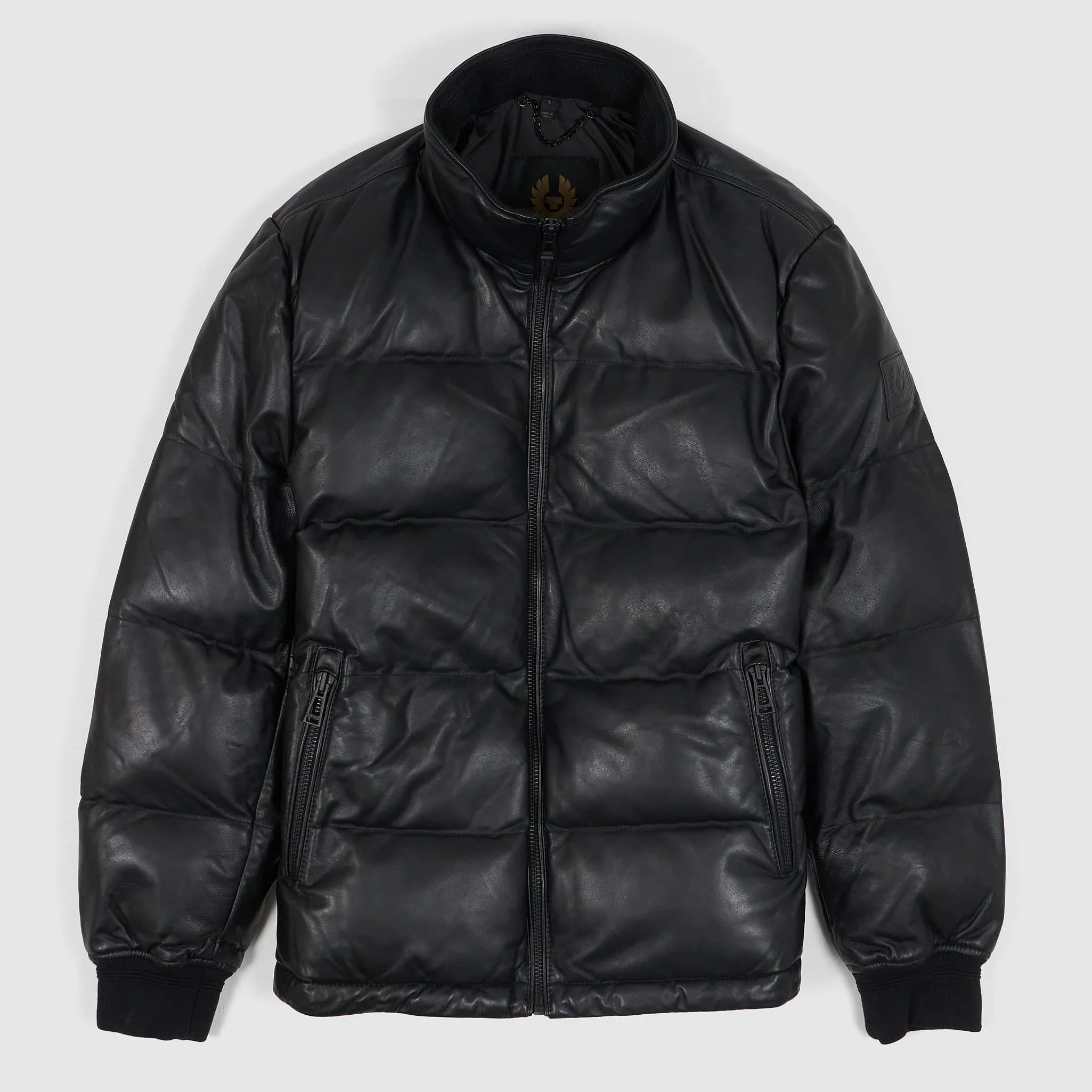 Belstaff Fine Quality Padded Nappa Leather Jacket