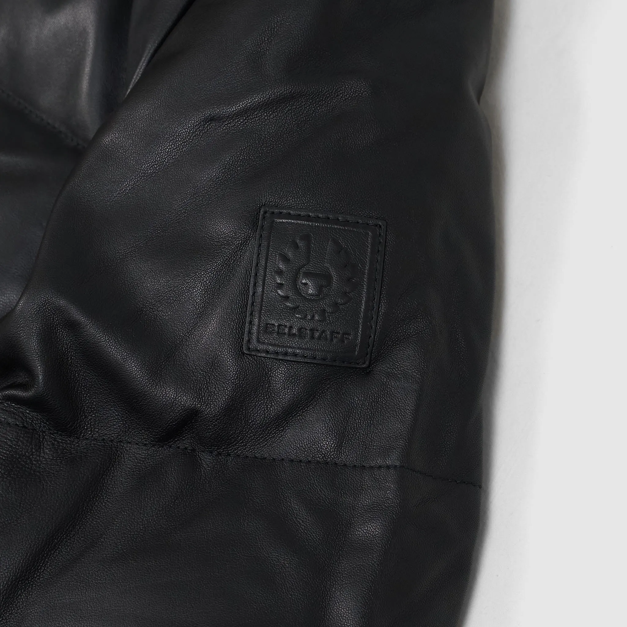 Belstaff Fine Quality Padded Nappa Leather Jacket
