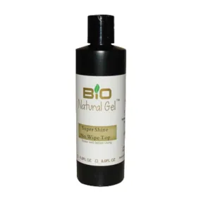 Bio Natural Gel Top Coat Refill - No Wipe Super Shine 16oz