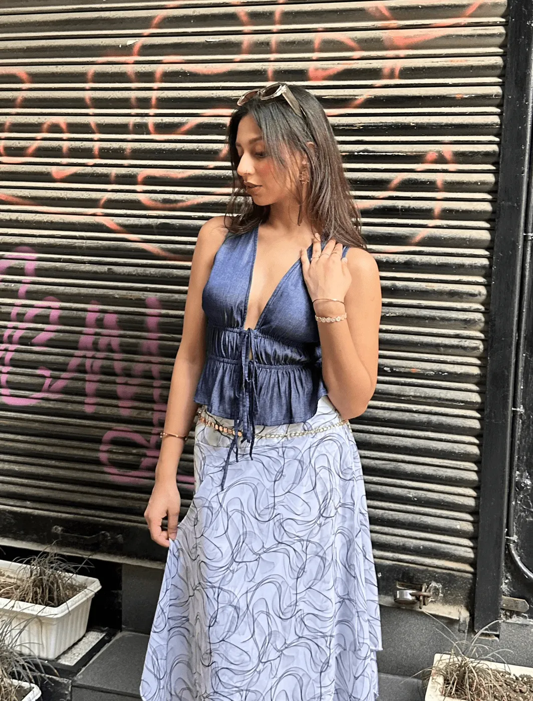 Britney Tie Knot top