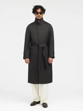 Brown Traveller Raglan Coat