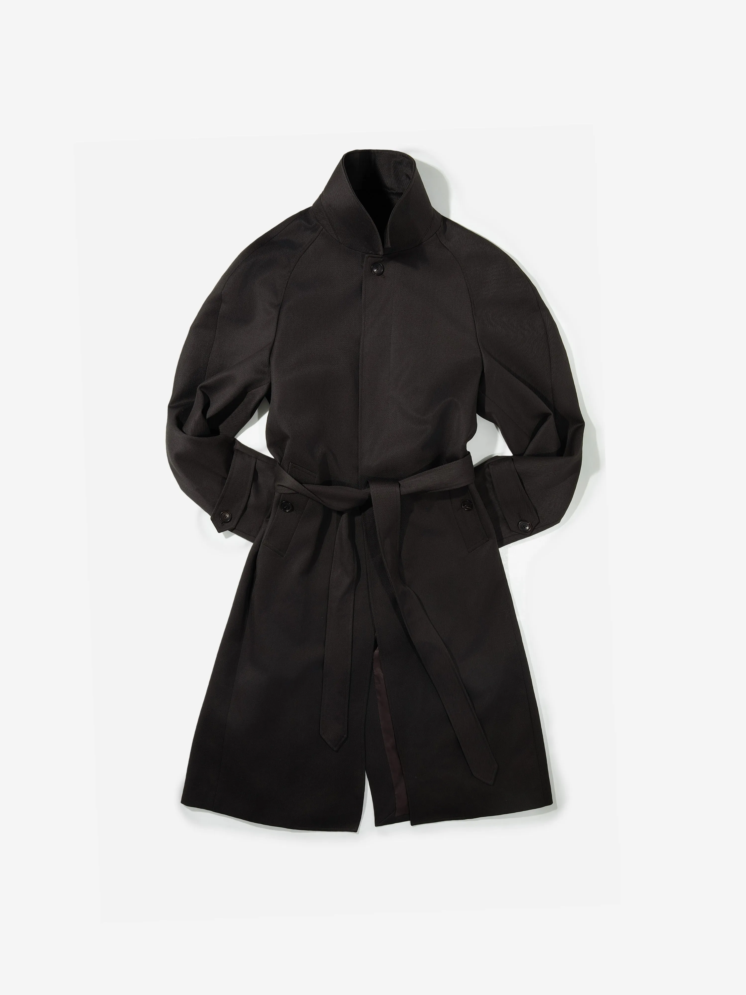 Brown Traveller Raglan Coat