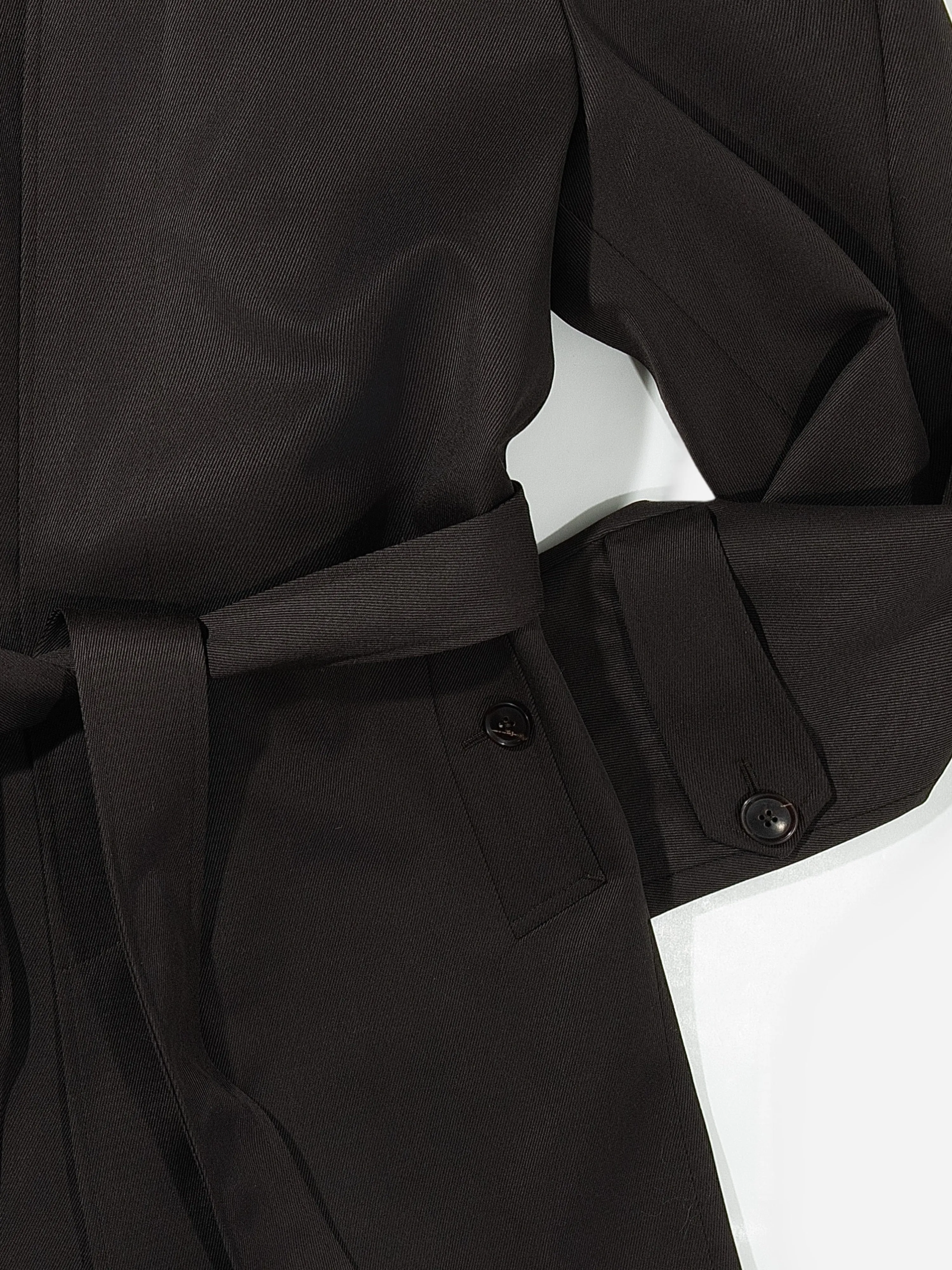 Brown Traveller Raglan Coat