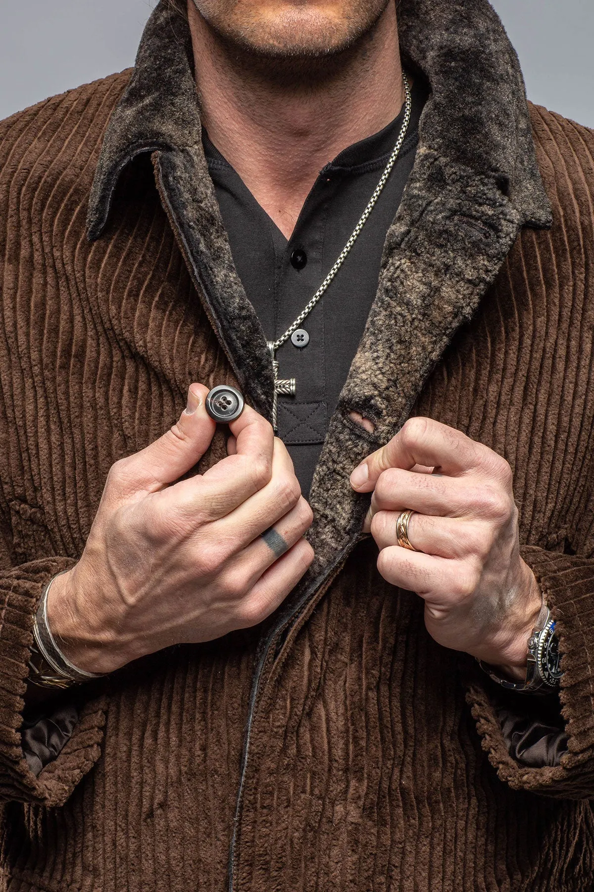 Casper Cord Shearling