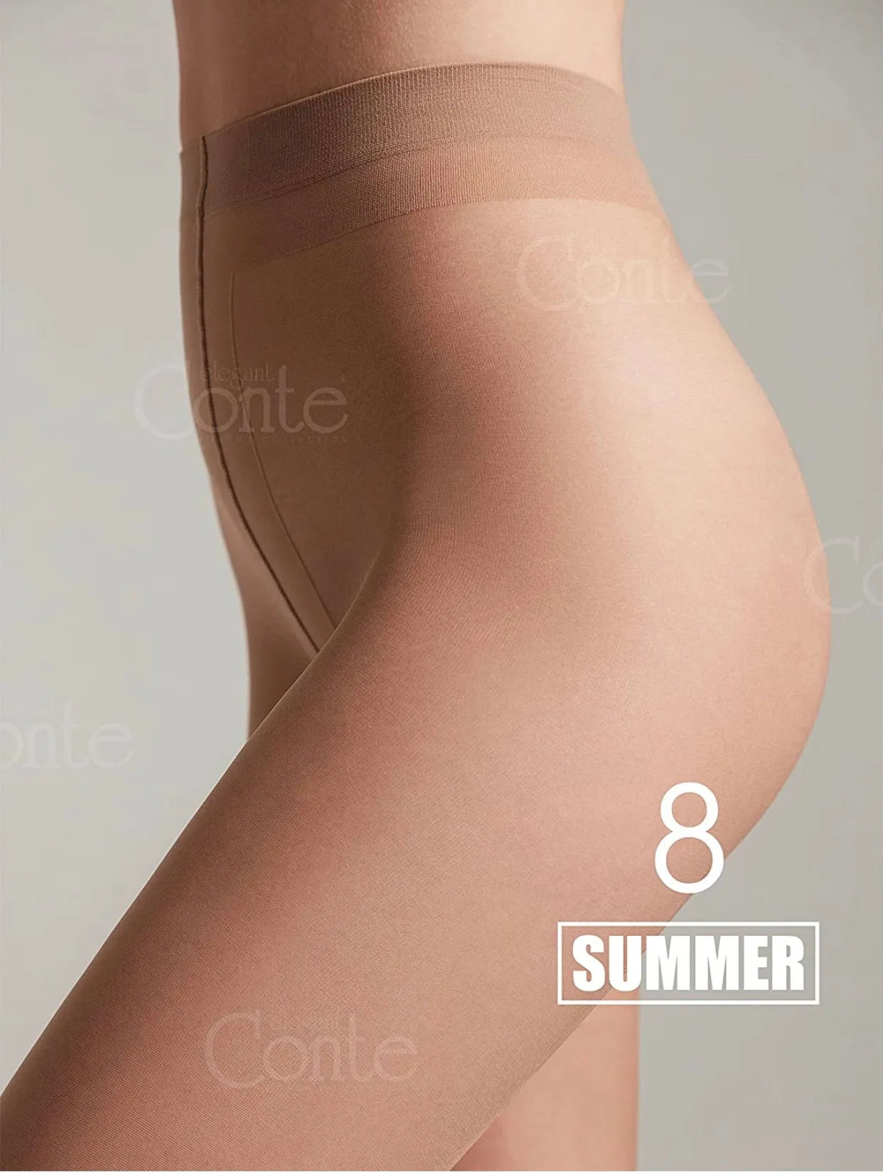 Conte Summer 8 Den - Classic Ultra-thin Invisible Women's Tights (14С-17СП)