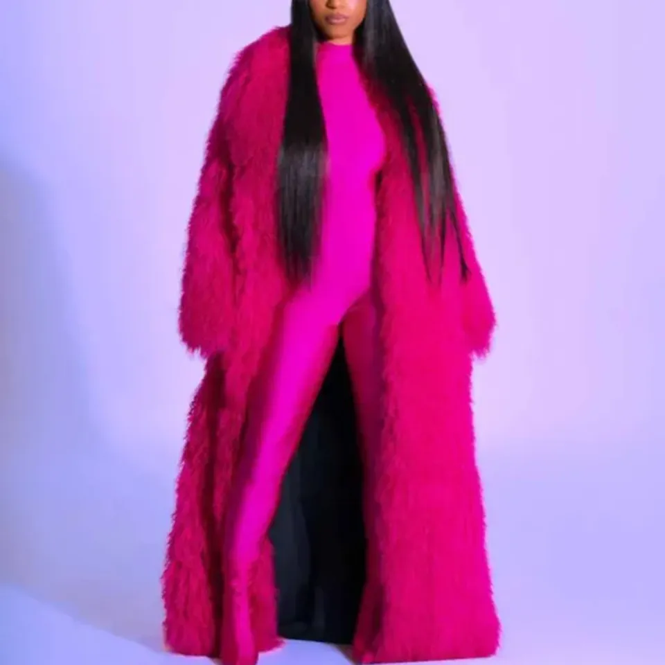 Crop or Full-Length Mongolian Fur Coat