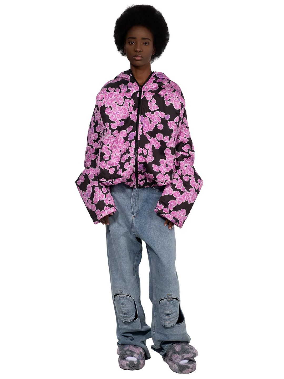 Digital Roses Box Puffer