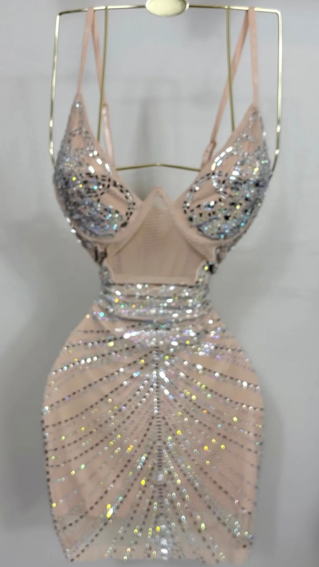 Divina Dress - Nude