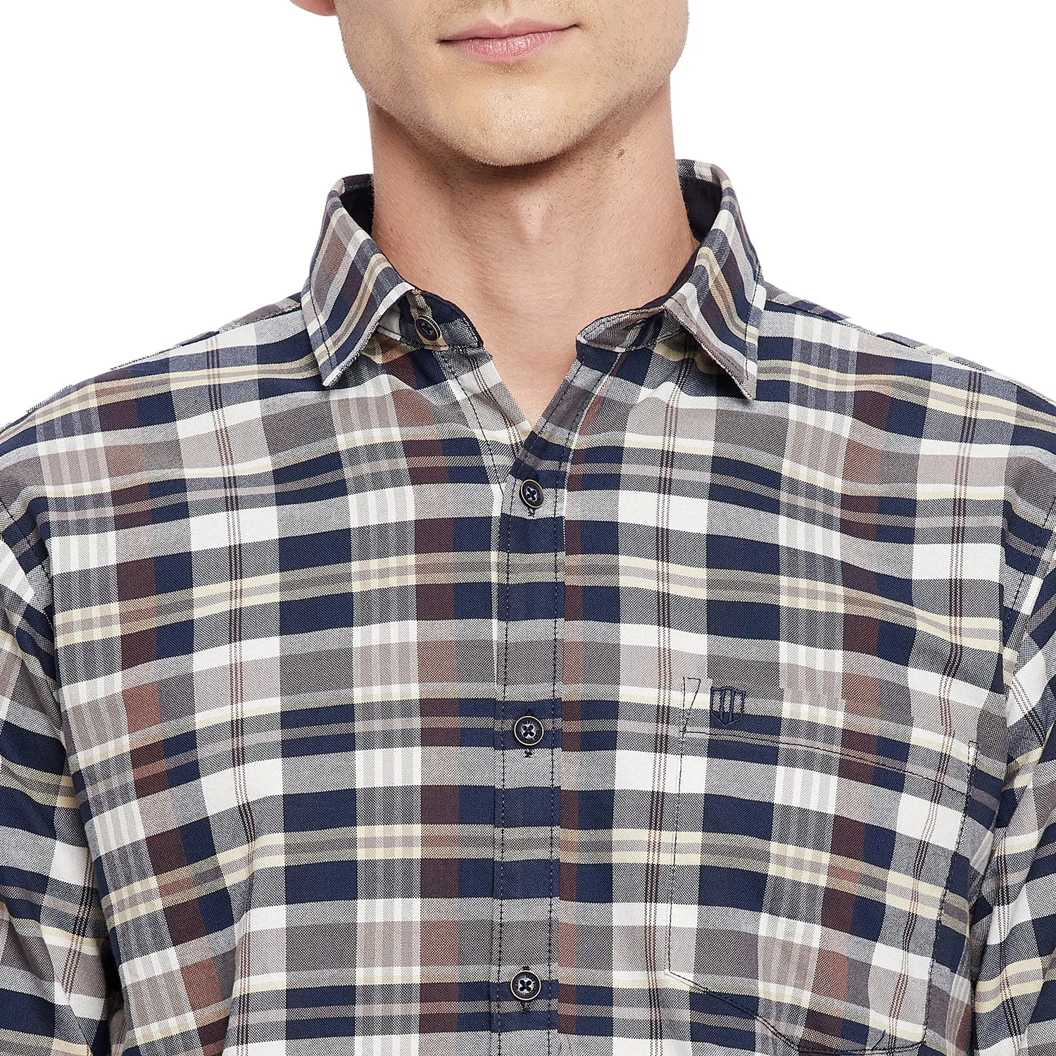 Duke Stardust Men Full Sleeve Cotton Shirt (SDO5CKG)