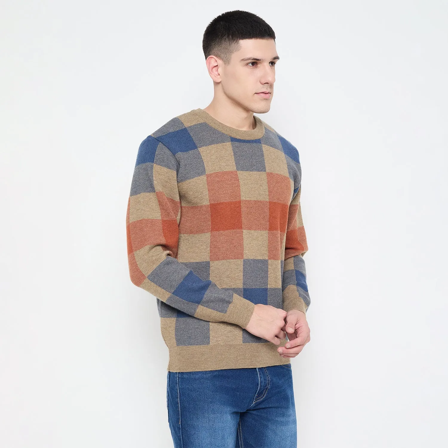 Duke Stardust Men Round Neck Sweater (SDS2266)