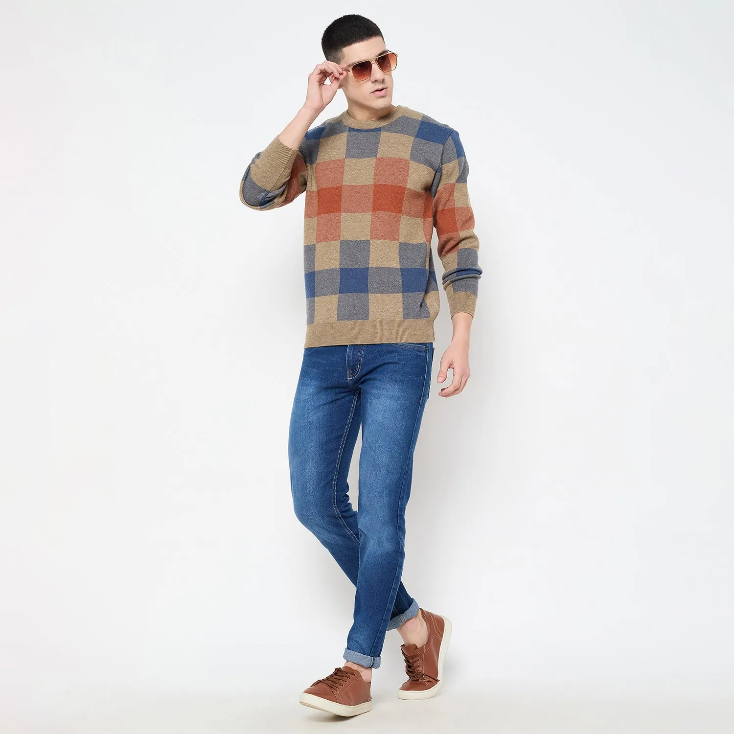 Duke Stardust Men Round Neck Sweater (SDS2266)
