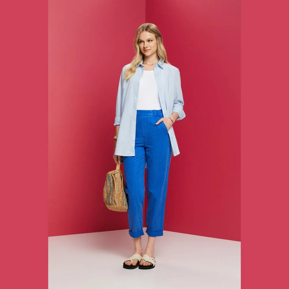 Esprit Pants woven In Bright Blue