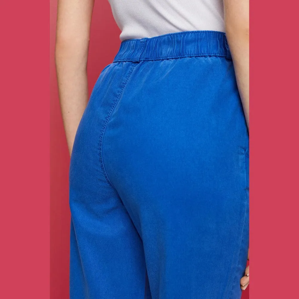 Esprit Pants woven In Bright Blue