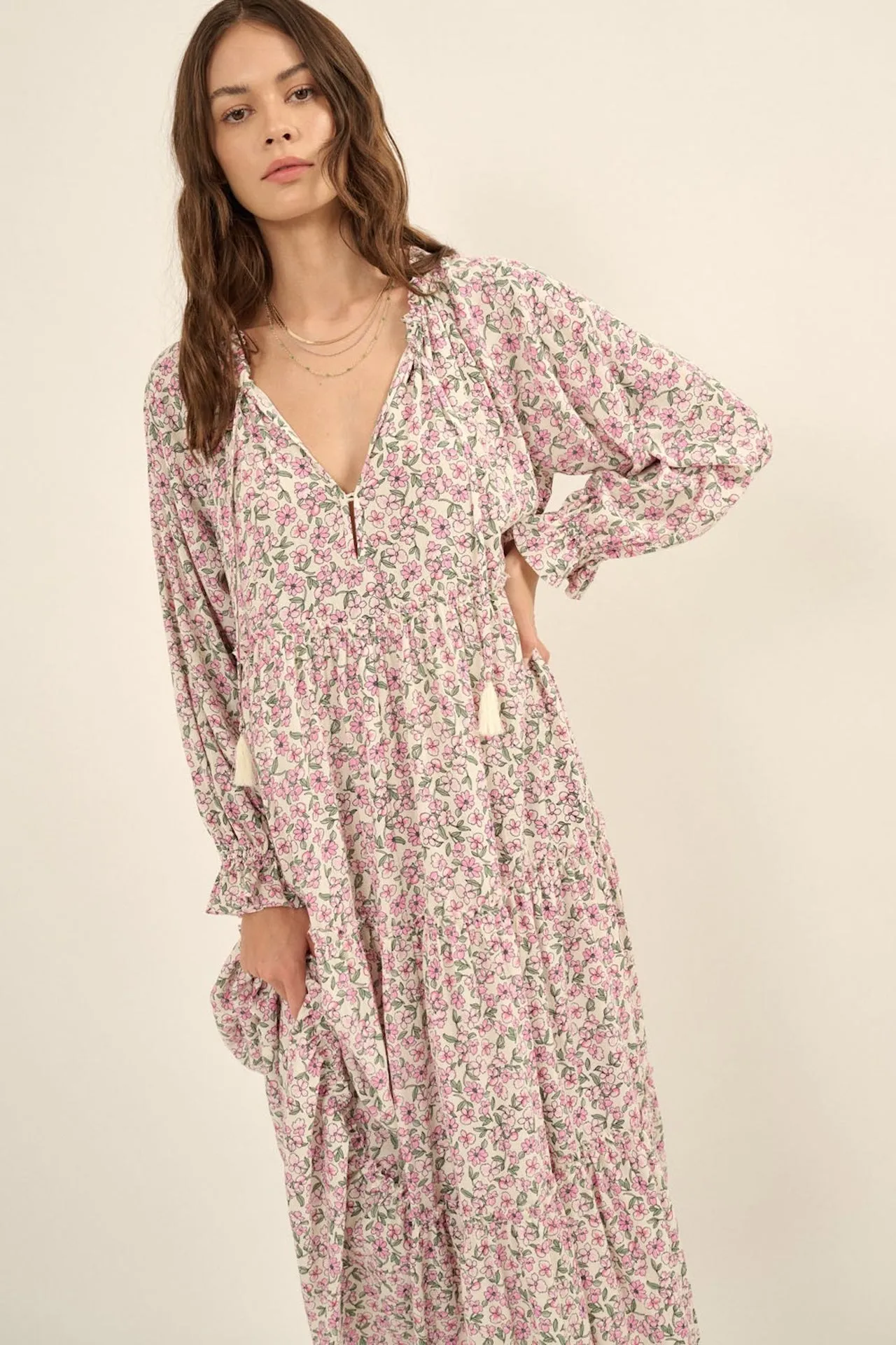 Floral Boho Dress