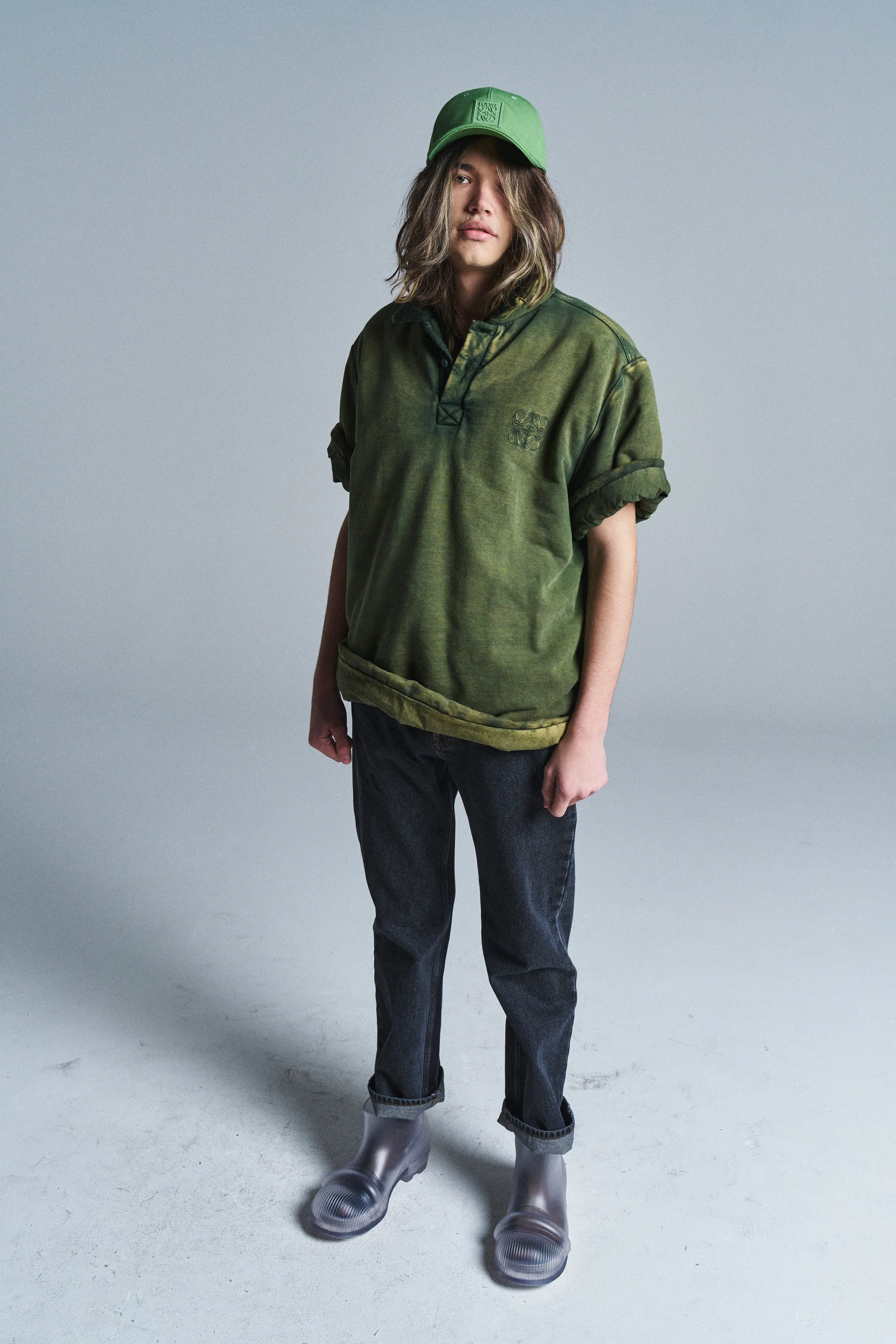 Green Puffer Polo
