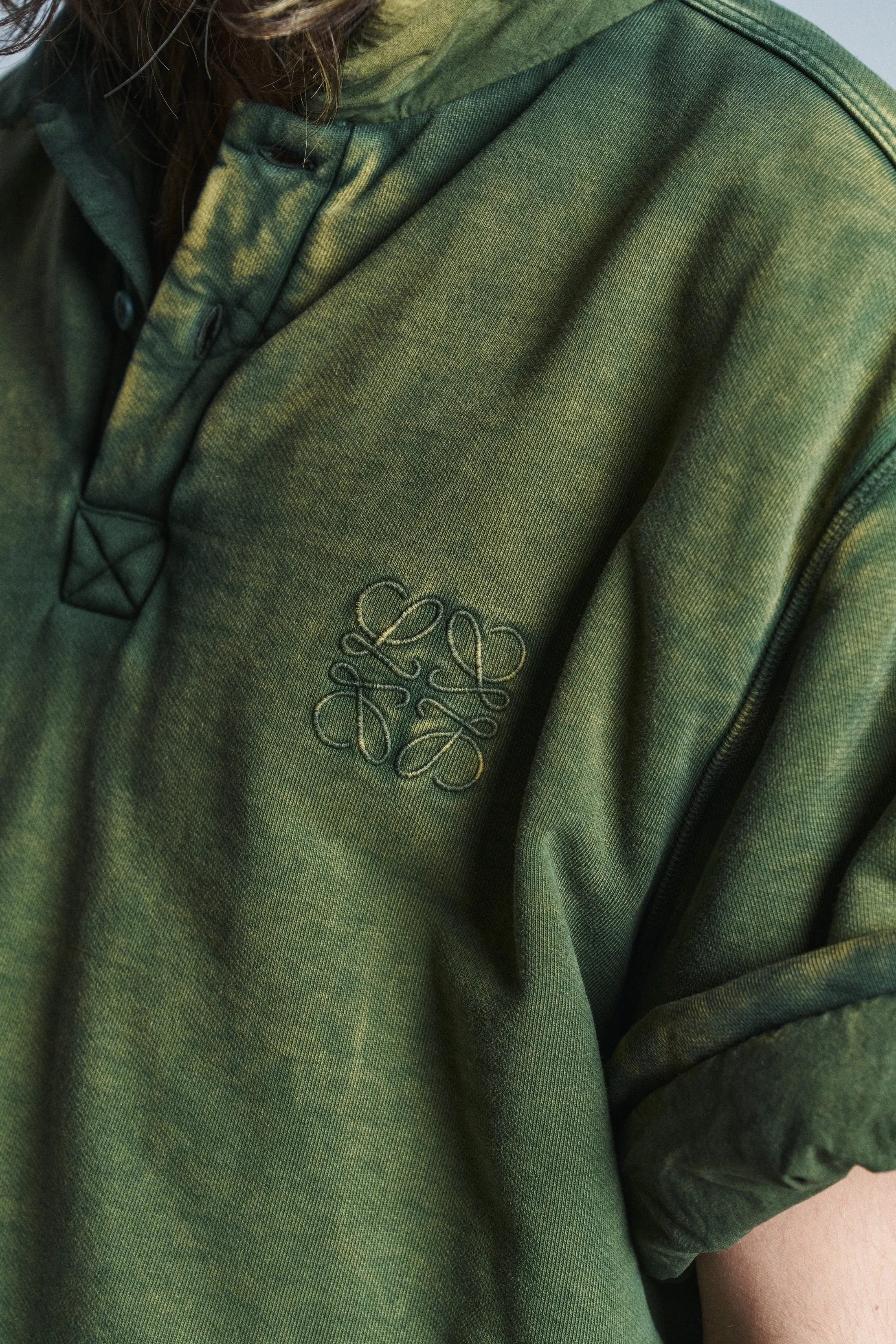 Green Puffer Polo