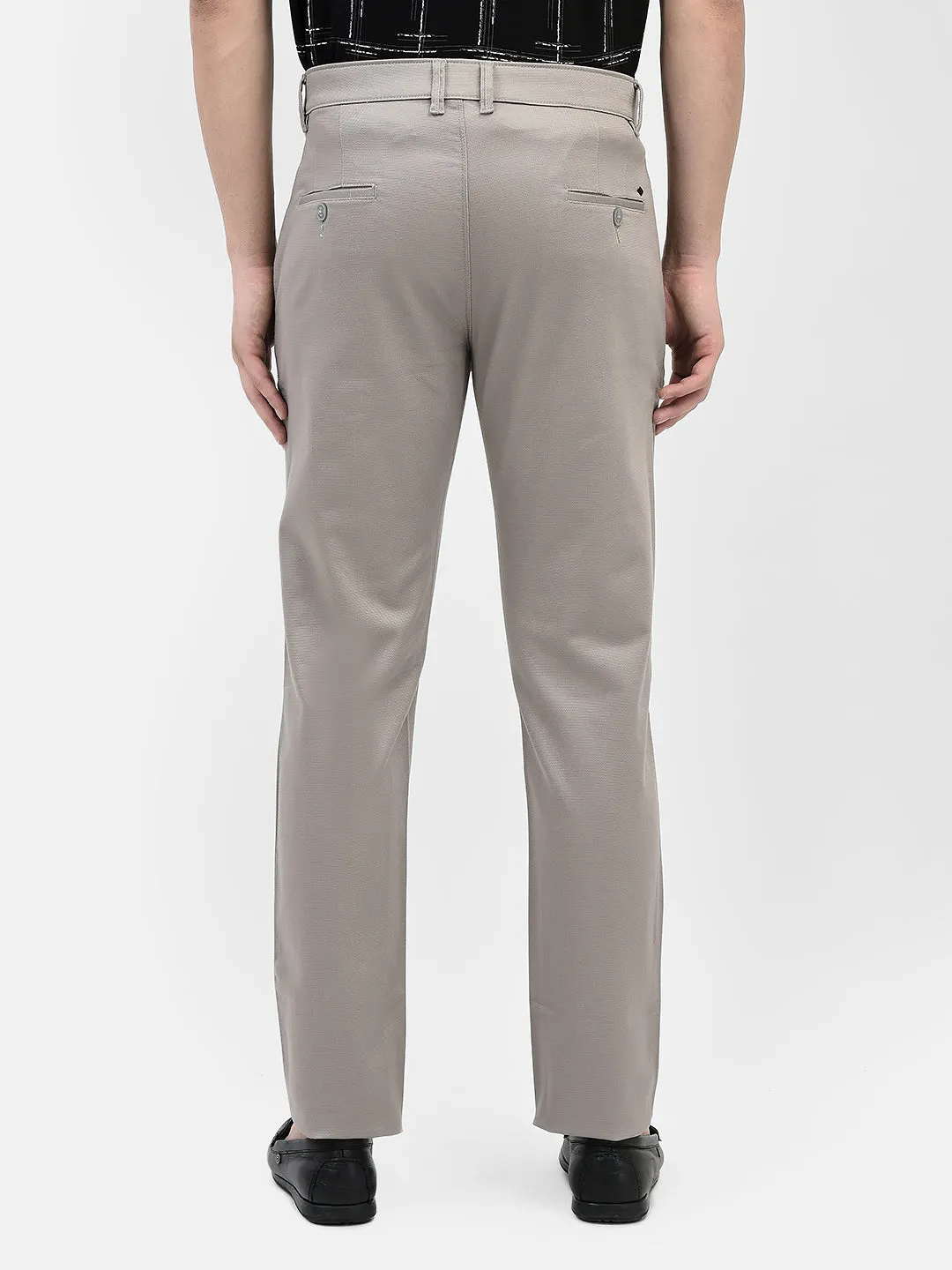 Grey Chinos Trousers