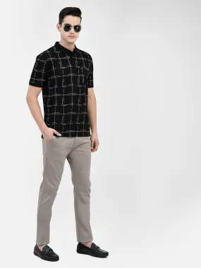 Grey Chinos Trousers