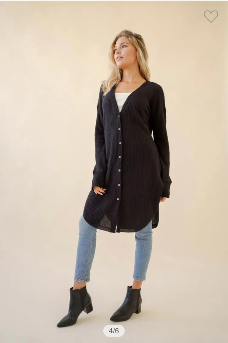 HEM AND THREAD 31063W ThermalCardigan