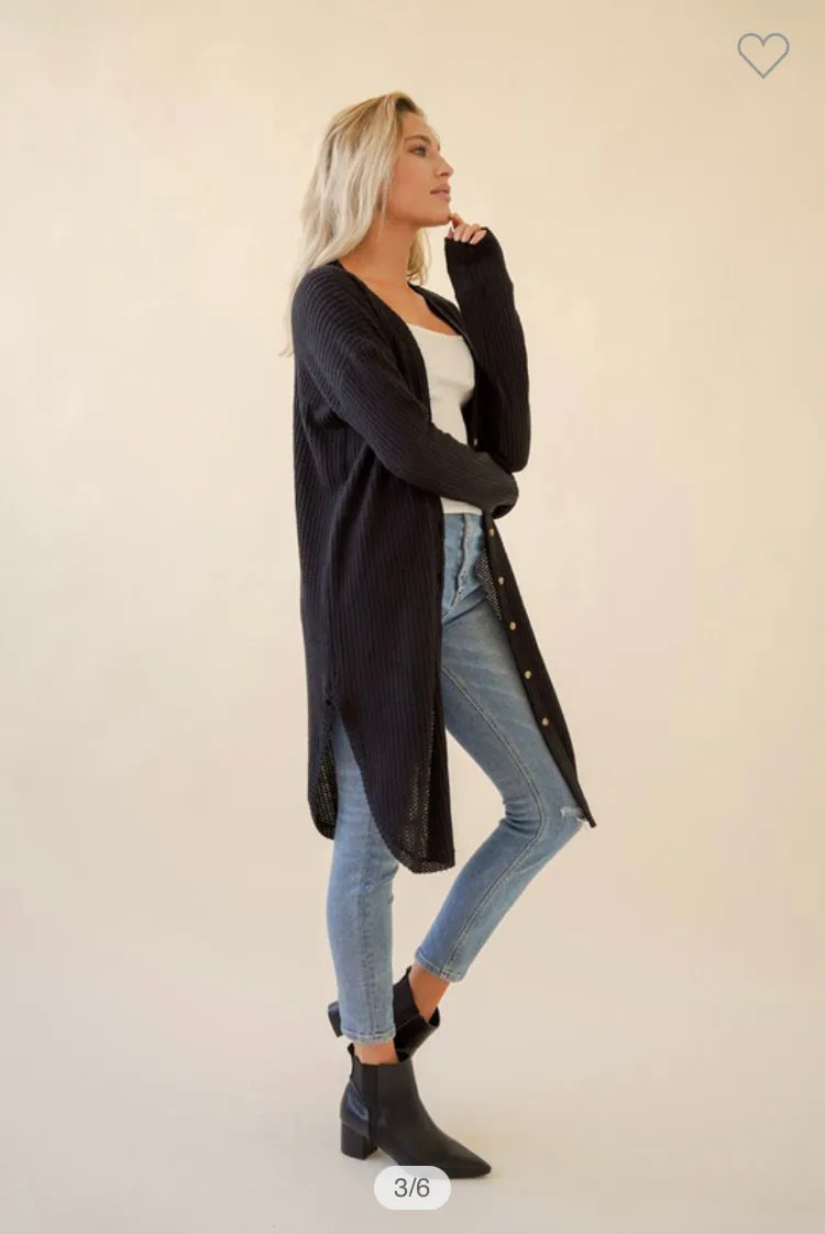 HEM AND THREAD 31063W ThermalCardigan
