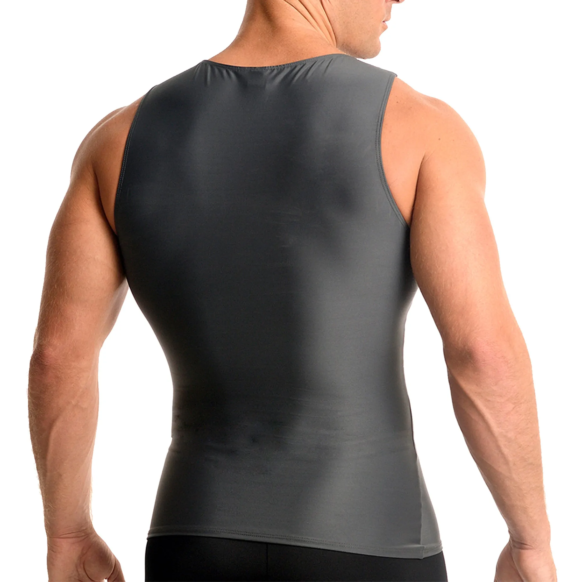 Insta Slim USA Activewear Compression Muscle Tank MA0001 by InstantFigure - InstaSlim - InstantRecoveryMD