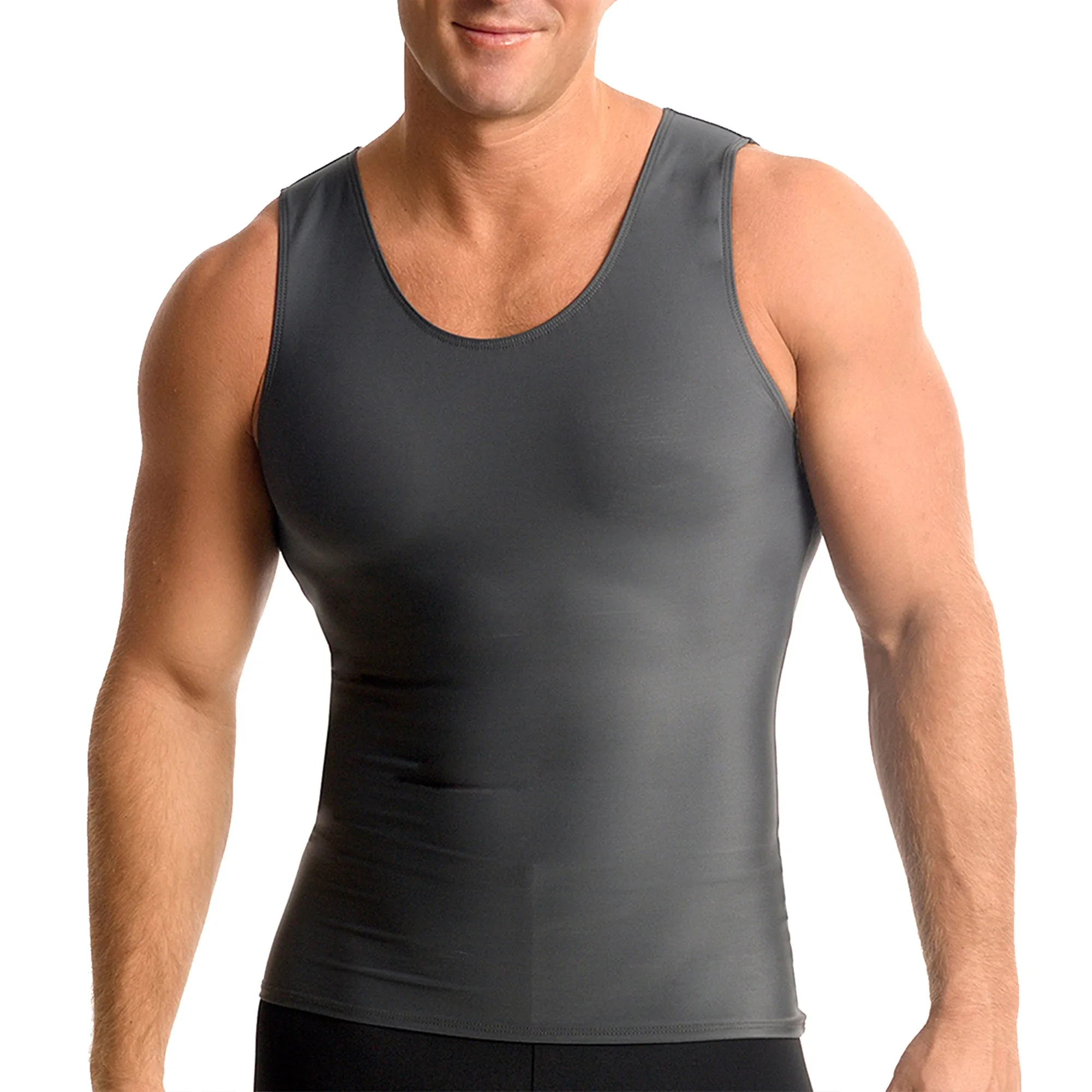 Insta Slim USA Activewear Compression Muscle Tank MA0001 by InstantFigure - InstaSlim - InstantRecoveryMD