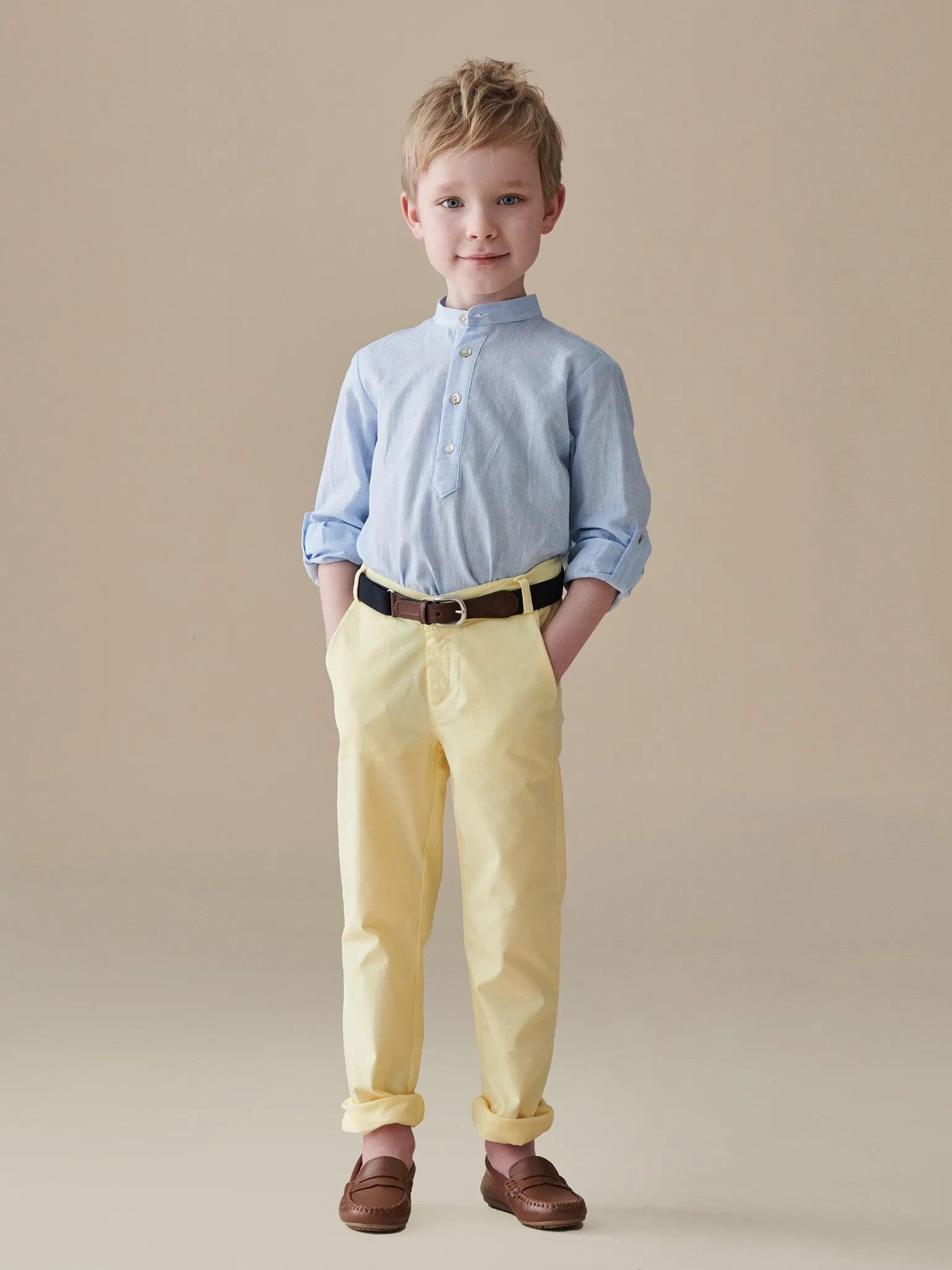 Jazmin Shirt & Elio Chinos Boy Outfit Bundle