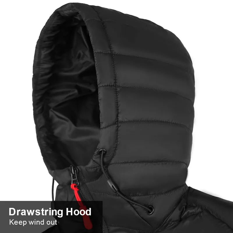 Lesmart Women's Black Packable Down Jacket