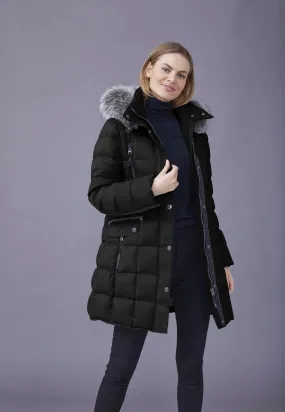 Mary w/ silver fox - Black