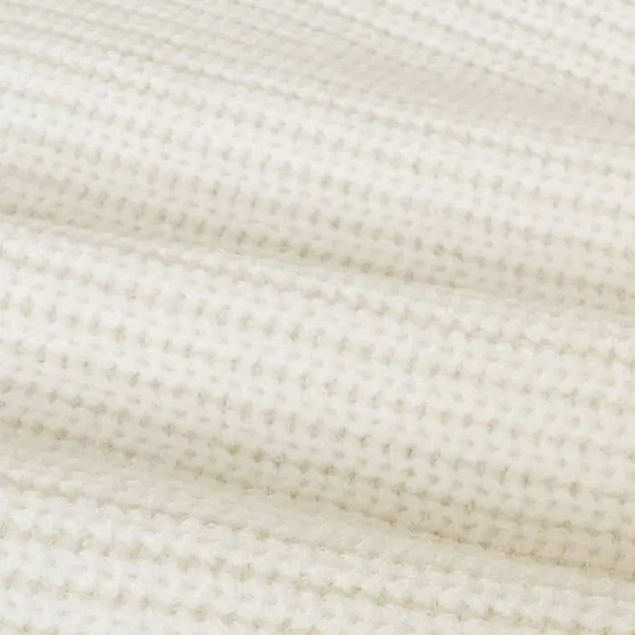 Oblique Elegant Sweater Flouncing Slip Dress