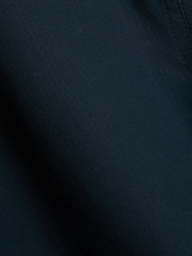 Oliver Spencer Salcombe Hooded Jacket in Hyde Navy