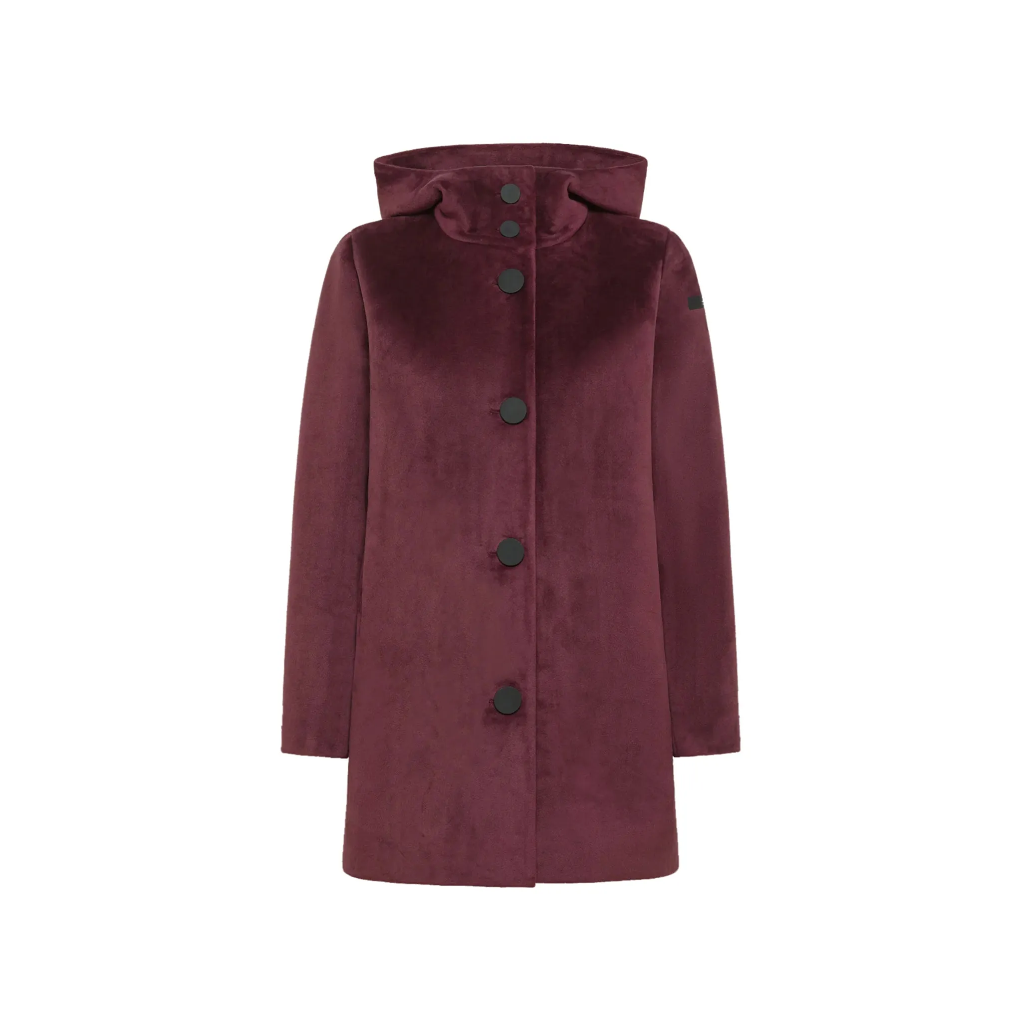Parka Donna Velvet Bordeaux