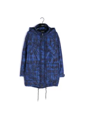 Parka imprimée "Carreaux camou"