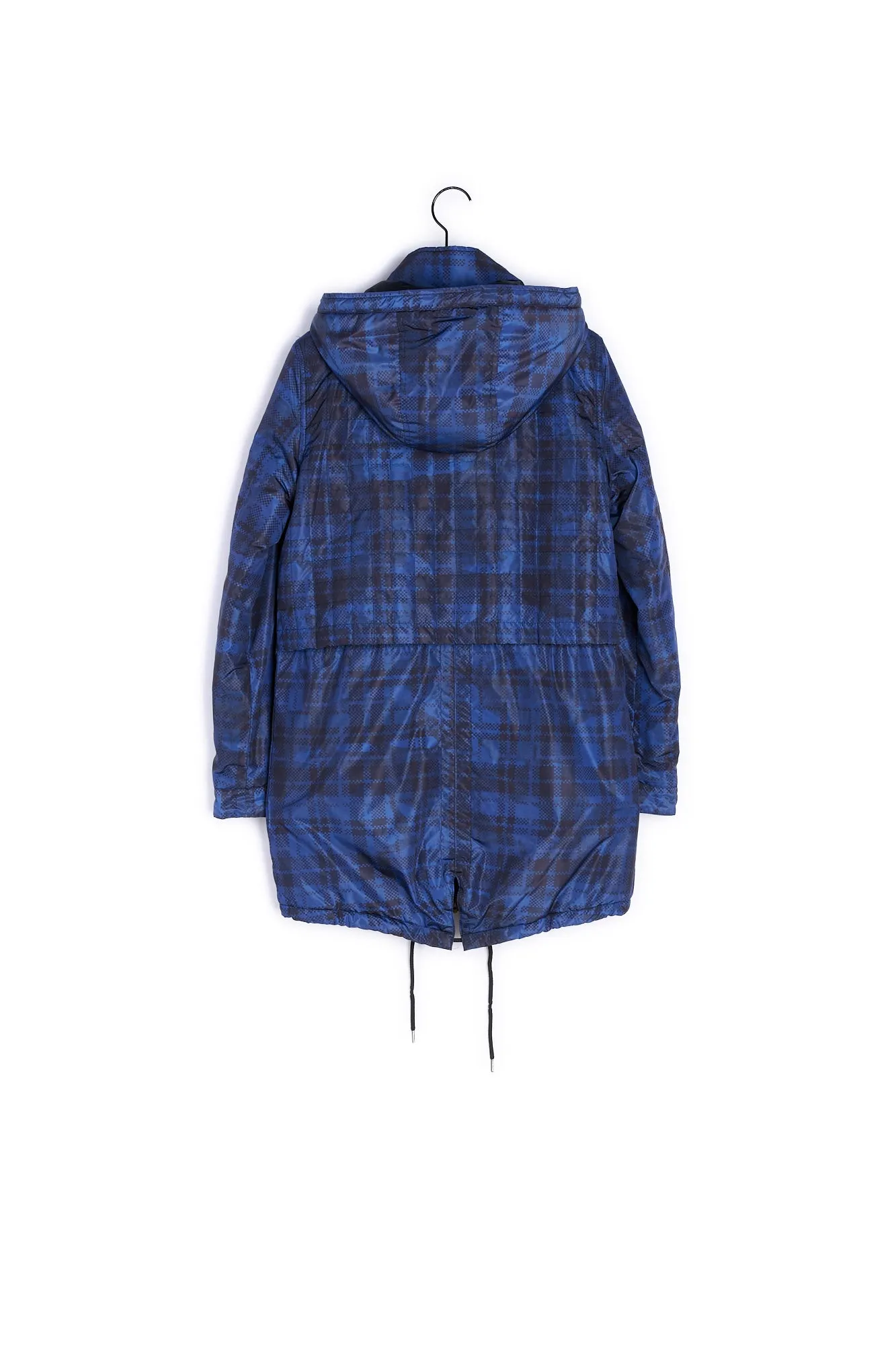 Parka imprimée "Carreaux camou"