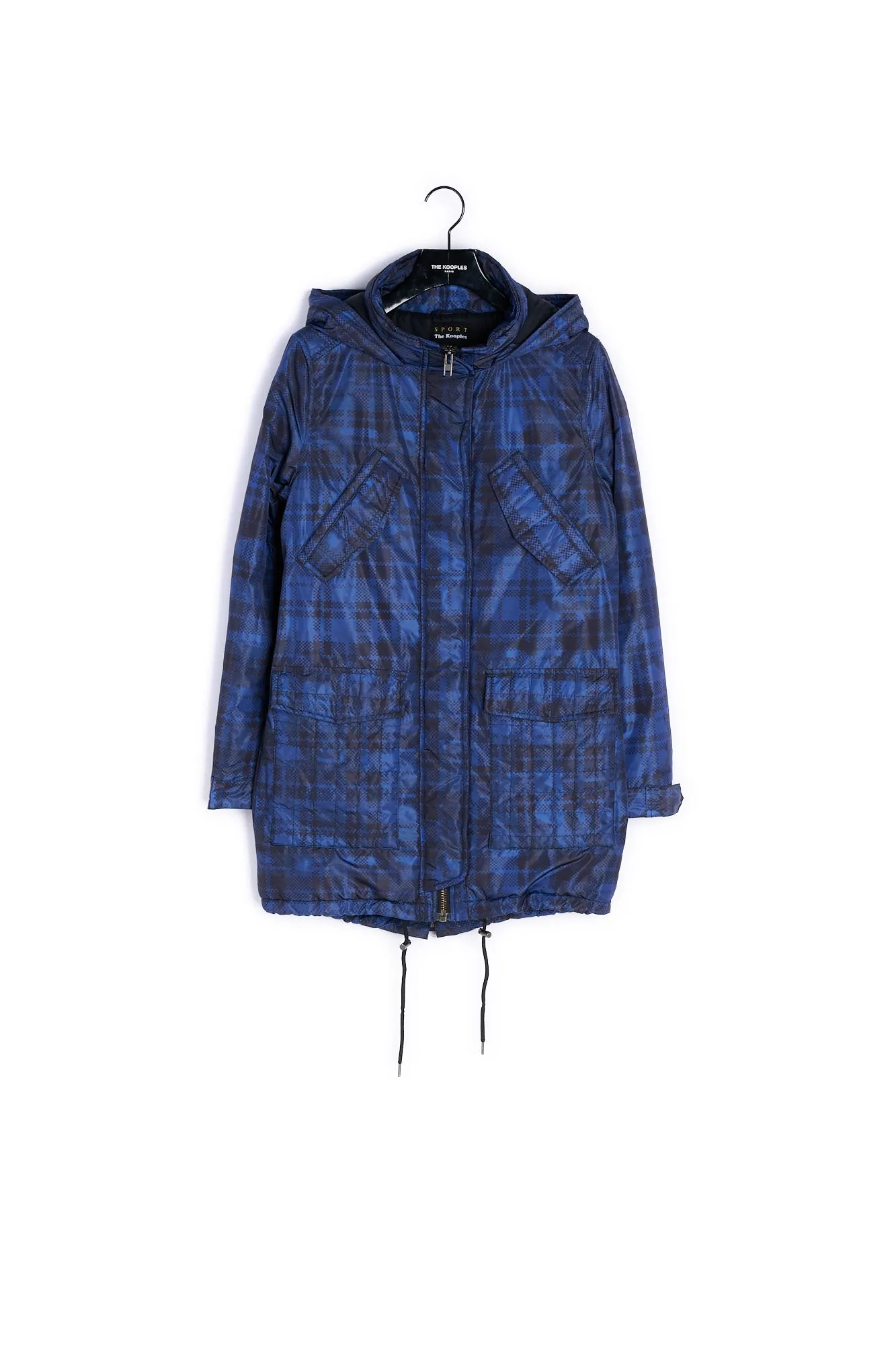 Parka imprimée "Carreaux camou"
