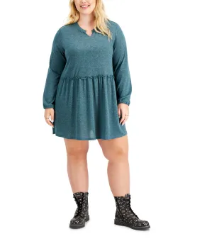 Plus Trendy Hacci Babydoll Dress