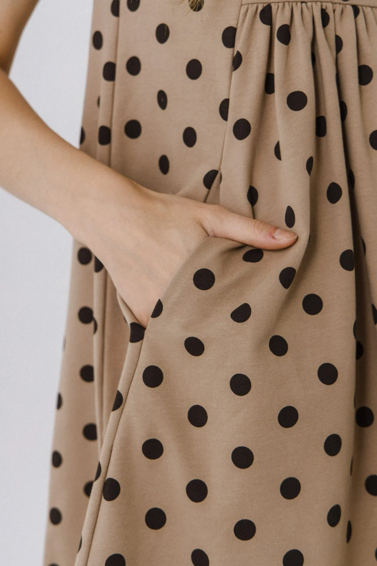Polka dot Babydoll Mini Dress