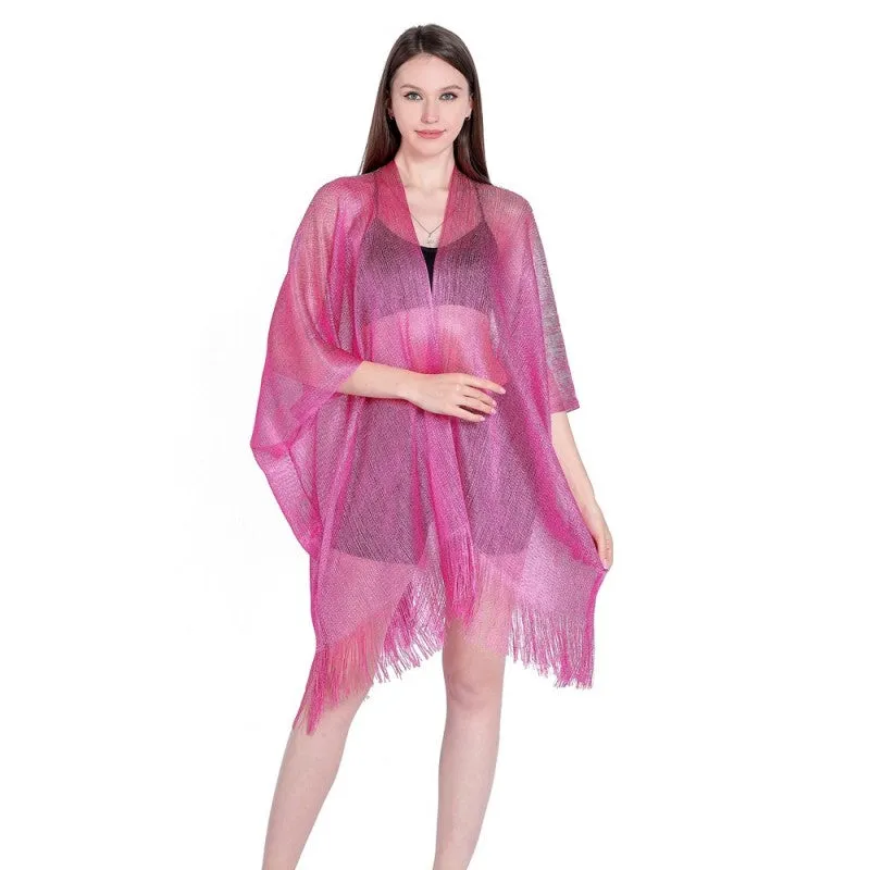 Sparkling Tassel Shawl