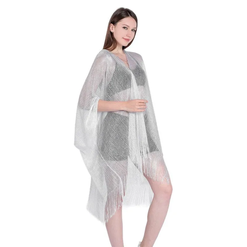 Sparkling Tassel Shawl