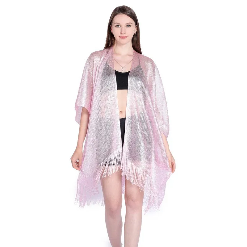 Sparkling Tassel Shawl