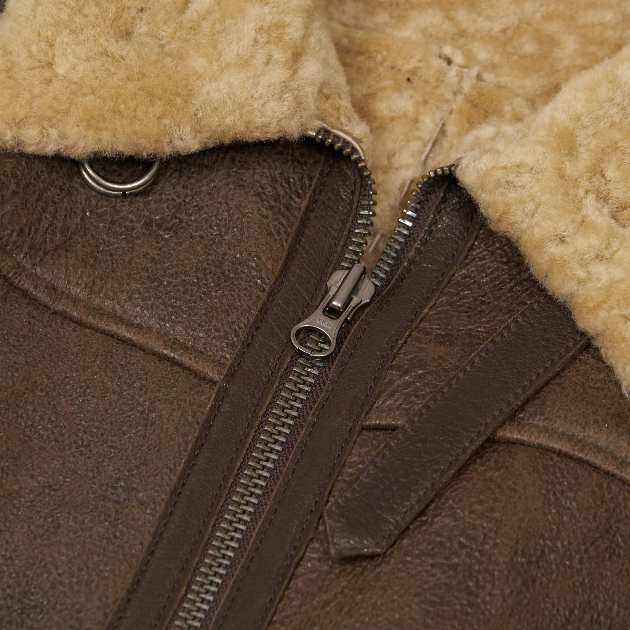 Stewart Bomber Shearling Leather Lumber