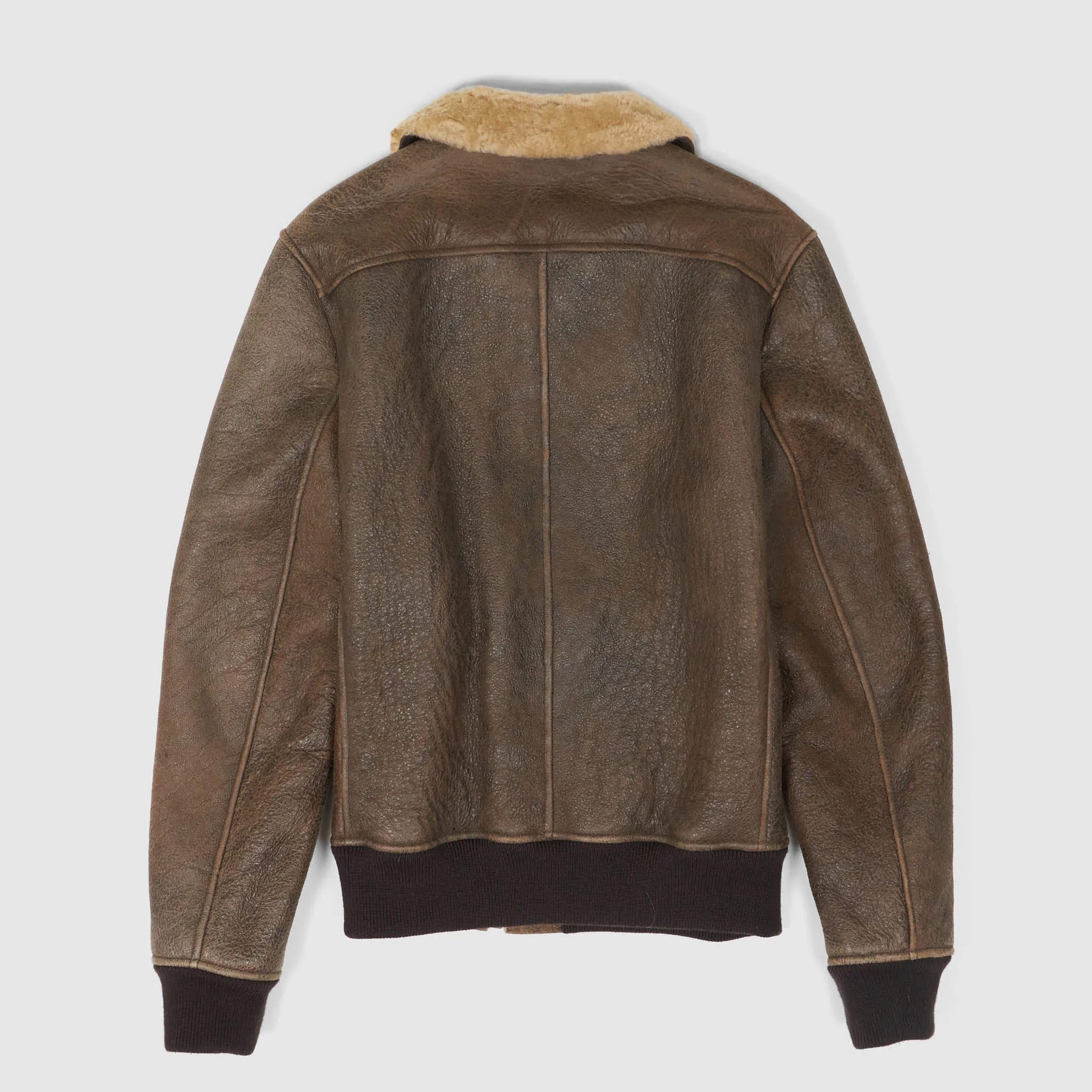 Stewart Bomber Shearling Leather Lumber