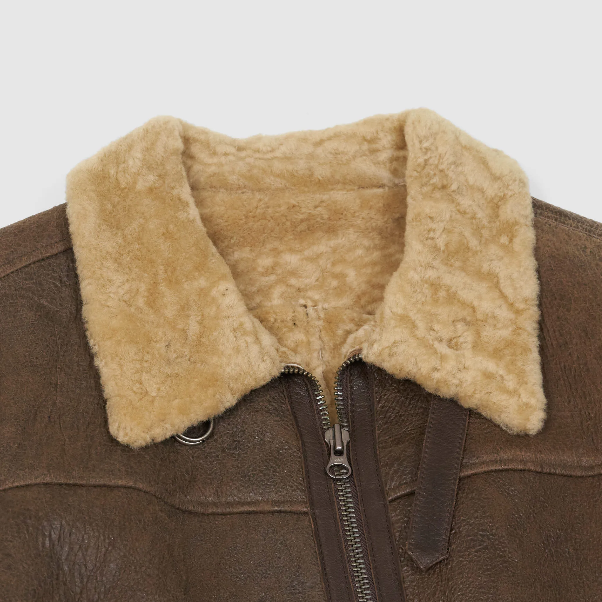 Stewart Bomber Shearling Leather Lumber