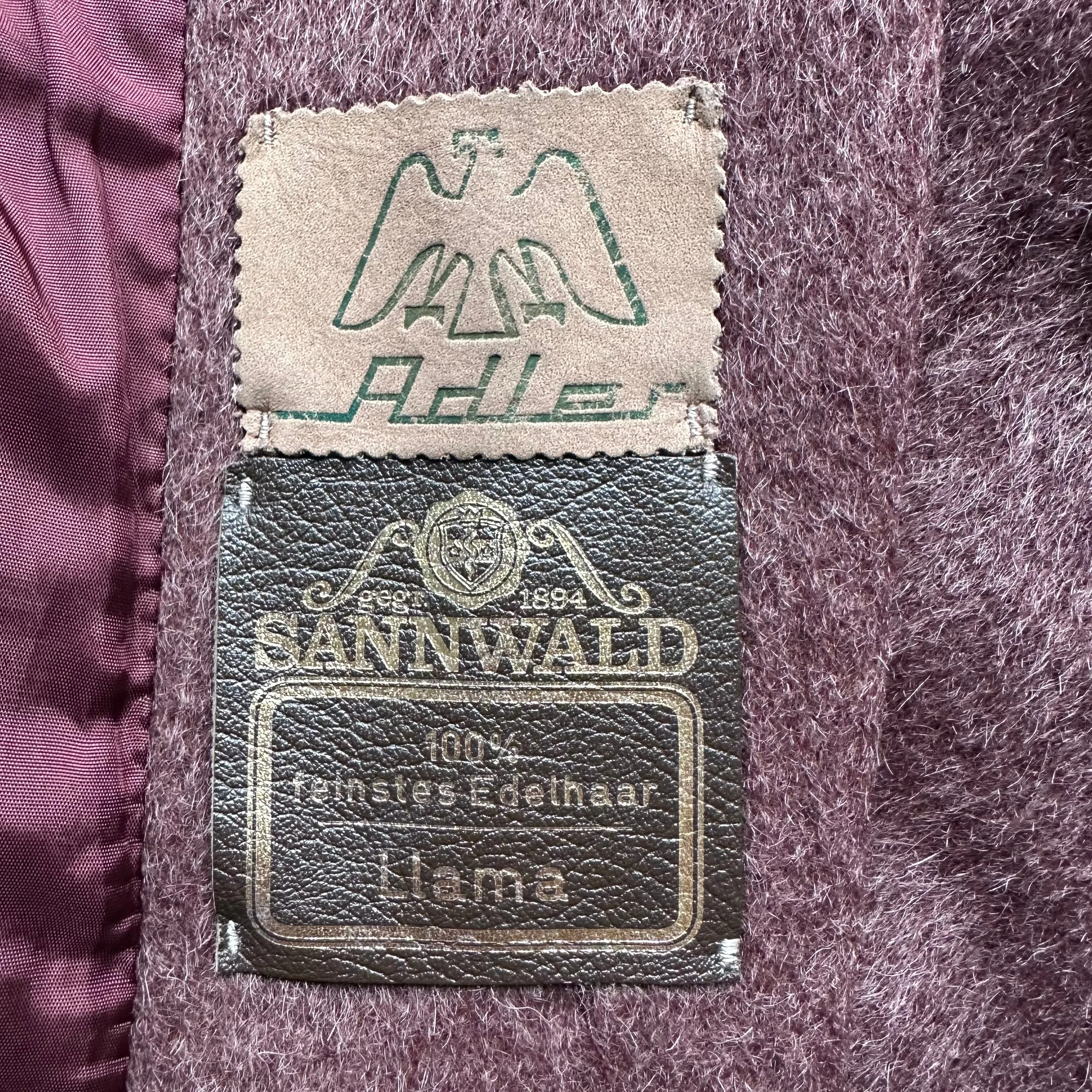 Vintage Alpaca Merino Wool Short Coat