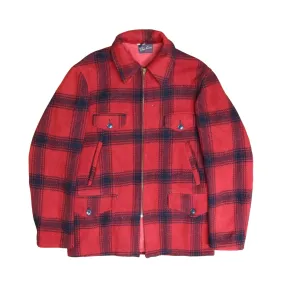 Vintage Time Cone Wool Hunting Coat Jacket Size 40 Plaid