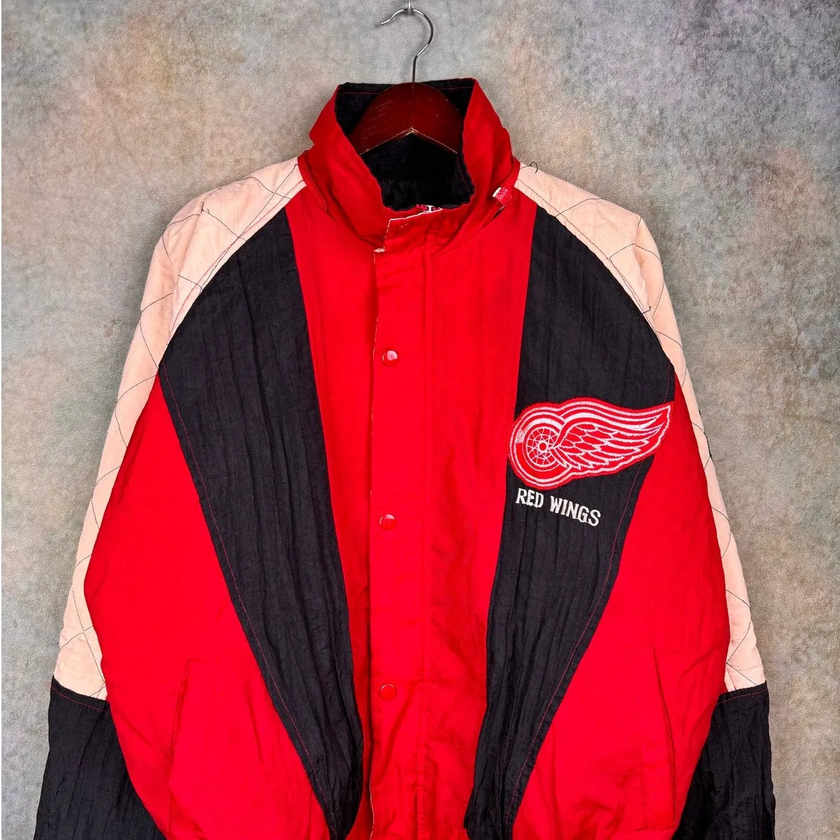 VTG 90s Detroit Red Wings Starter Jacket XL