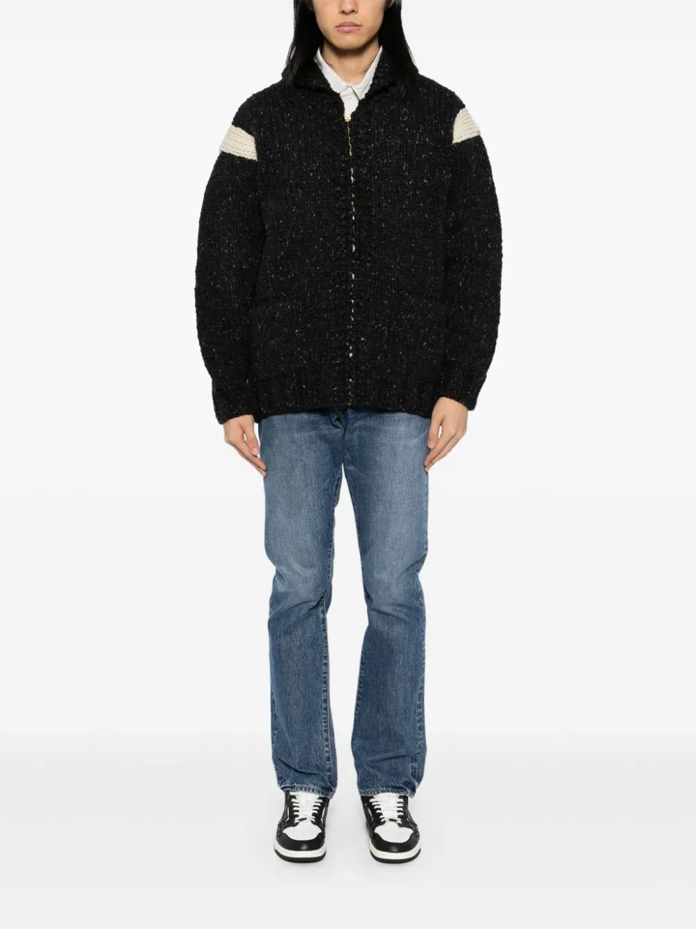 Zip-Up Cardigan